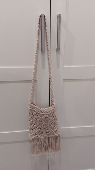Bolso de macrame