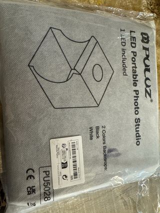 Caja blanca para fotos