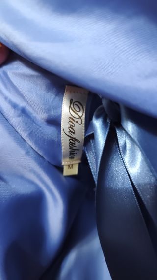Vestido quinceañera azul
