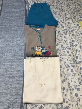 LOTE PARA DORMIR de NIÑA TALLA S