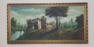 Cuadro de Lienzo con marco