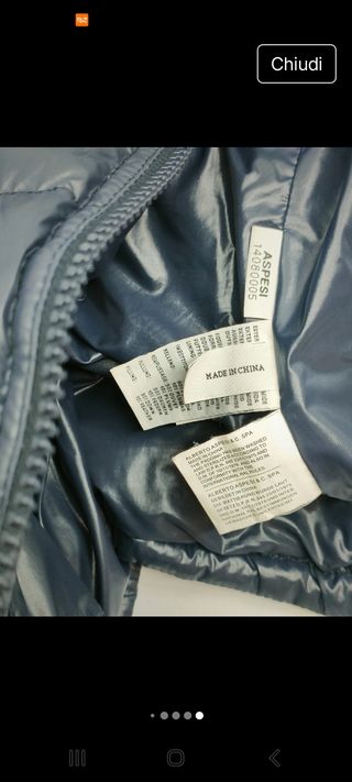 Piumino ASPESI "Ruberò la luna"