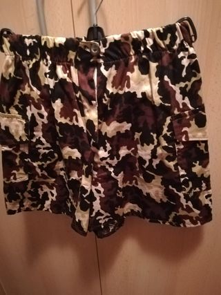 Pantaloncino mimetico