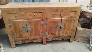 Aparador antiguo madera estilo asiatico