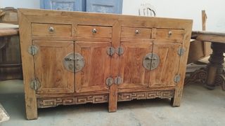Aparador antiguo madera estilo asiatico