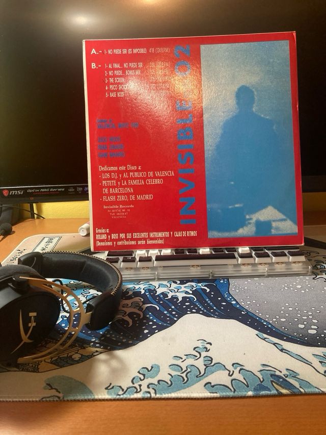 Interfront. Invisible 2 Original versión. 6 tracks