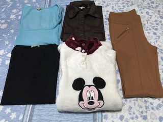 LOTE 5 PRENDAS ROPA MUJER TALLA M