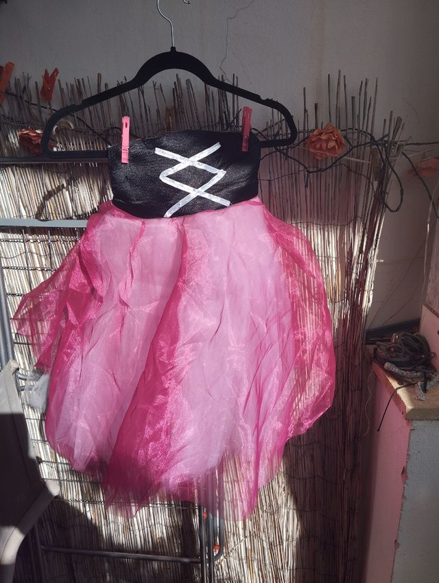 Disfraz falda campesina, cenicienta, pas