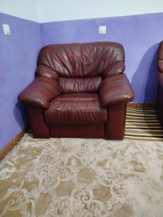 Sillones de cuero