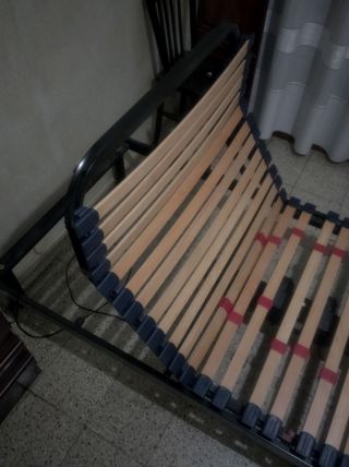 Cama articulada con colchón de latex
