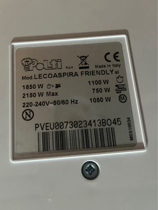 Máquina Limpeza a Vapor POLTI lecoaspira