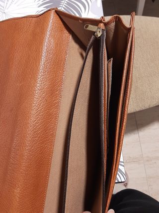 Maletín vintage de cuero