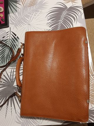 Maletín vintage de cuero