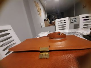 Maletín vintage de cuero