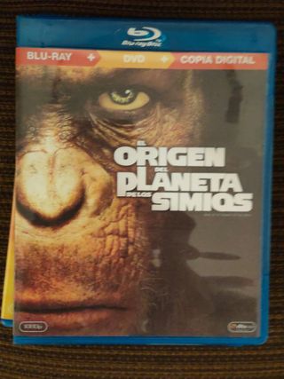 El origen del planeta de los simios. Película.