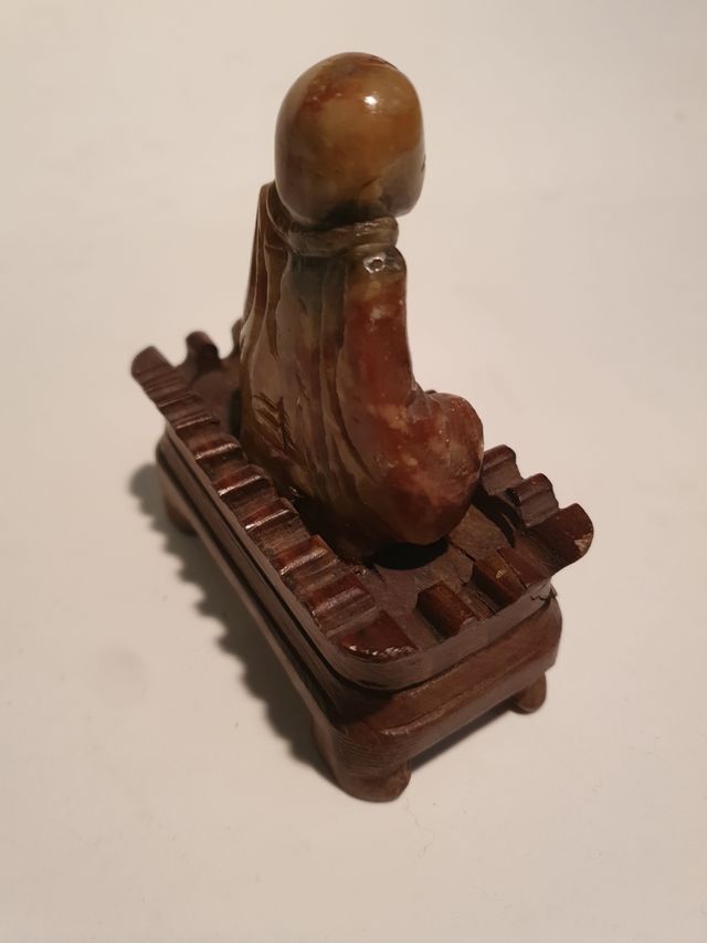 Buda tallado en Ágata antiguo.