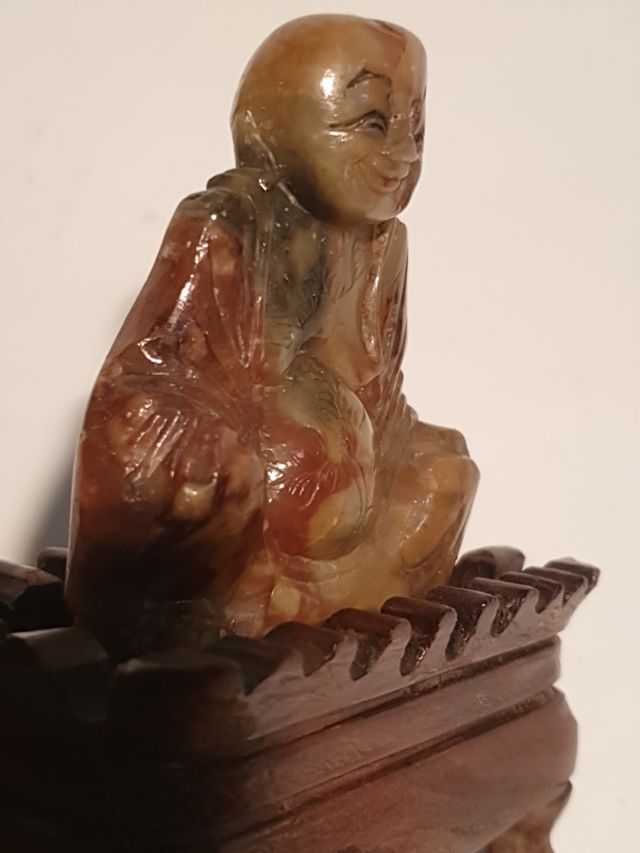 Buda tallado en Ágata antiguo.