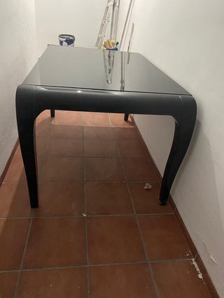 Vendo mueble TV color negro