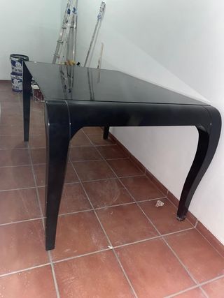 Vendo mueble TV color negro