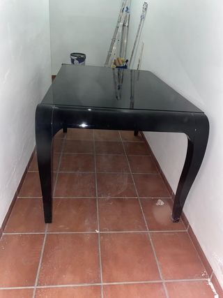 Vendo mueble TV color negro