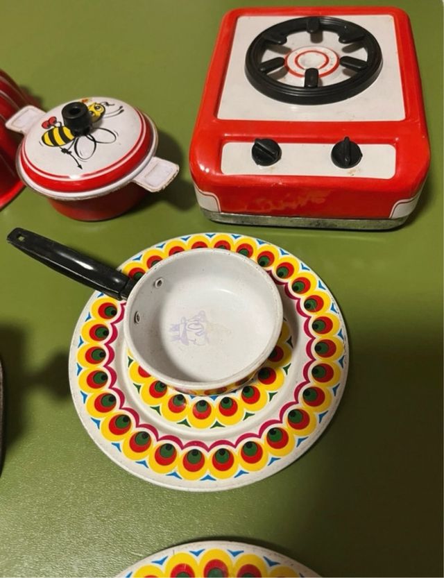Juguetes de cocina vintage