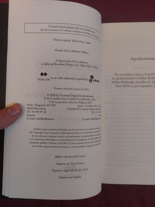 Metal Gear Solid novela ed. Española