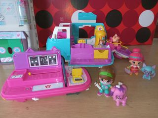 Lote pinypon hospital y ambulancia