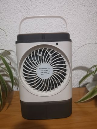 Ventilador con luces ambientales