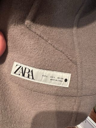 Cazadora con lana Zara nueva