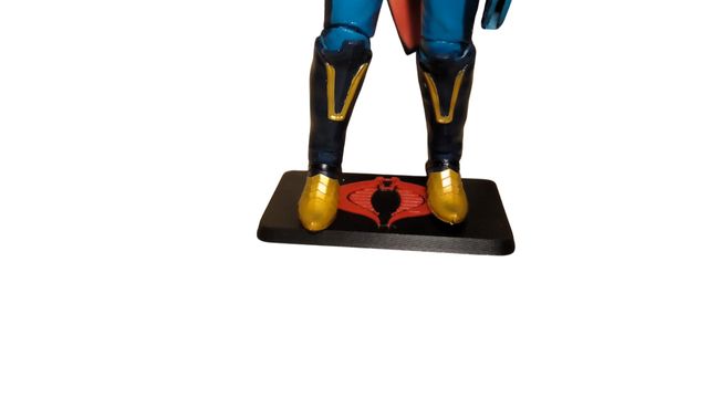 10x Base G.I. Joe Classified Seried Cobra 2 Spillo