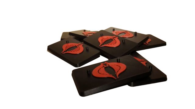 10x Base G.I. Joe Classified Seried Cobra 2 Spillo