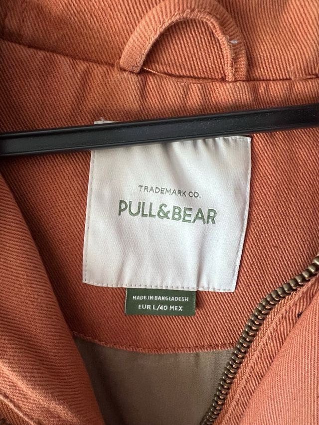 Chaqueta pull talla L hombre oversize