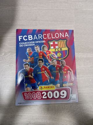 Álbum plancha FC Barcelona Panini