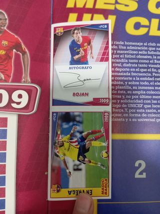 Álbum plancha FC Barcelona Panini