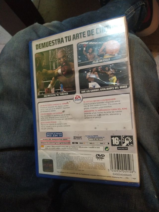 juego ps2 fight night round3
