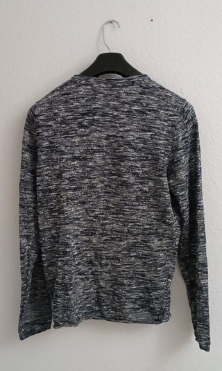 Camiseta de manga larga ”Produkt”. Gris. Talla M.