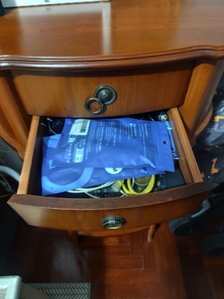 Mueble recibidor madera