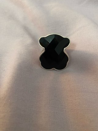 Tous anillo negro onix