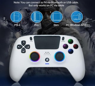 Mando Inalámbrico Compatible PS4 /Pro / Slim / PC