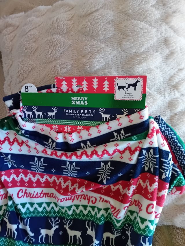 Pijama mascota Navidad