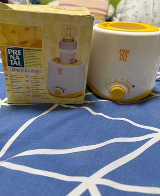 Calienta biberones y potitos de bebé