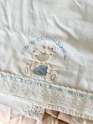 Set lenzuola per culla lettino