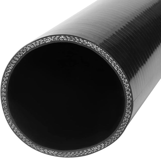 Tubo Silicone Admissão Reto - 70mm