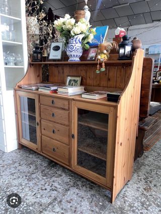 Aparador cajonera comoda madera maciza rustico