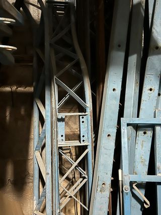 Andamio Colgante Monorrail. 2 lotes