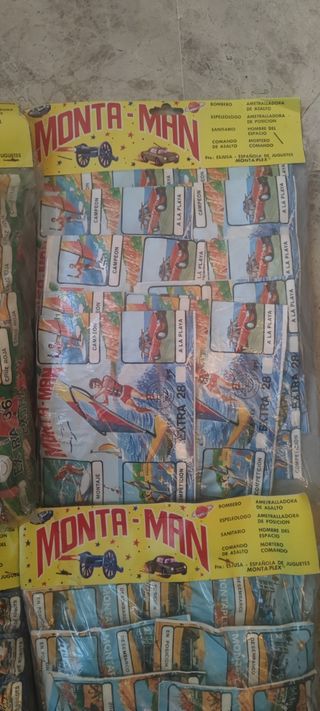 Lote de 6 bolsas de sobres MONTAMAN