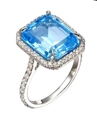 ANILLO CIRCONITA AGUAMARINA