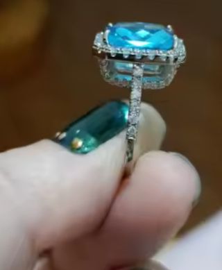 ANILLO CIRCONITA AGUAMARINA