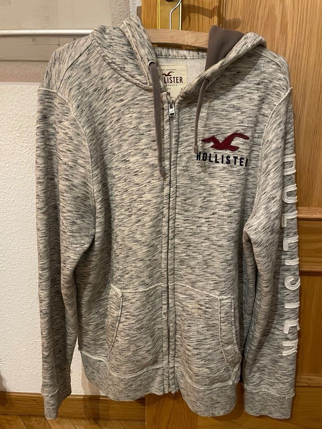 Sudadera con capucha y cremallera Hombre Hollister