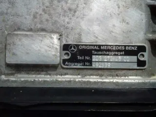 CAJA CAMBIOS MERCEDES CLASE CLK (W209) COUPE 2.2